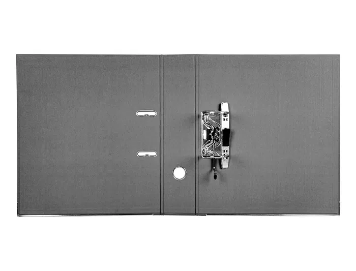 Liderpapel Archivador de palanca A4 Documenta forrado PVC con Rado lomo 75mm negro compresor metalico