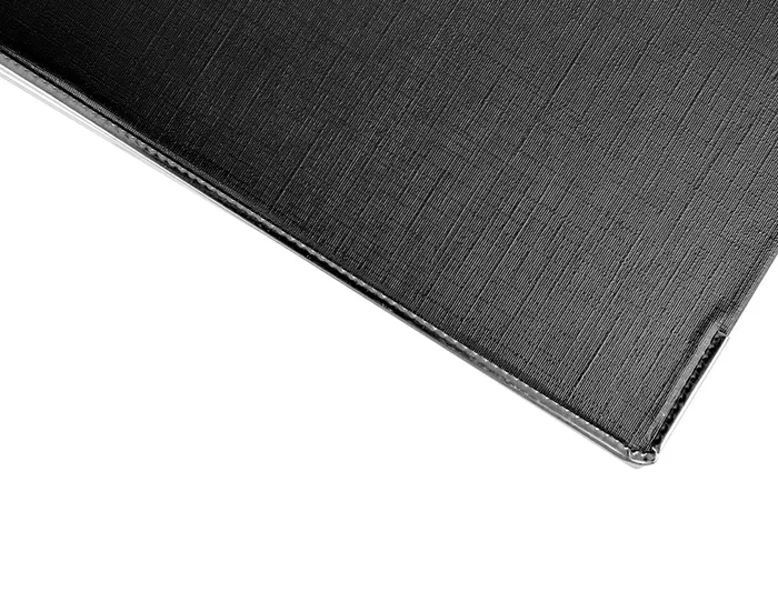 Liderpapel Archivador de palanca A4 Documenta forrado PVC con Rado lomo 75mm negro compresor metalico