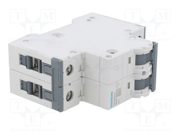 SIEMENS 5SY6202-7 Interruptor magnetotérmico 2A 2 polos SIEMENS 5SY6202-7 Interruptor magnetotérmico 2A 2 polos