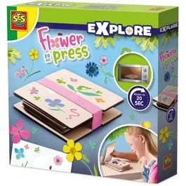 Ses Creative Prensa de Flores SES8710341252014 - Prensa las flores más bellas para creaciones elegantes