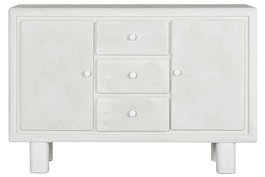 DKD Home Decor Buffet Moderno Blanco 80 x 38 x 120 cm