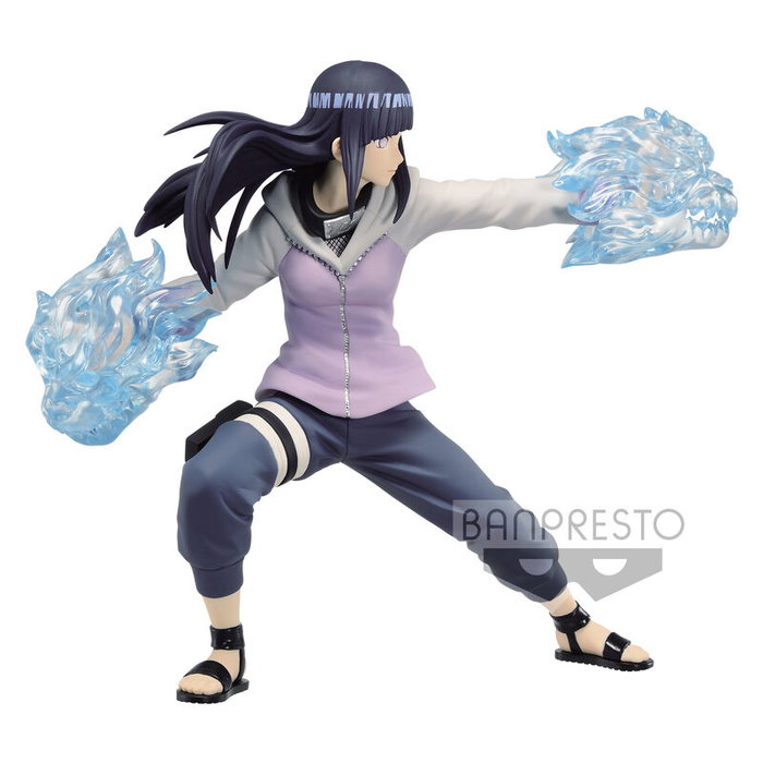 BANPRESTO Figura Hinata Hyuga Vibration Stars Naruto Shippuden 16cm