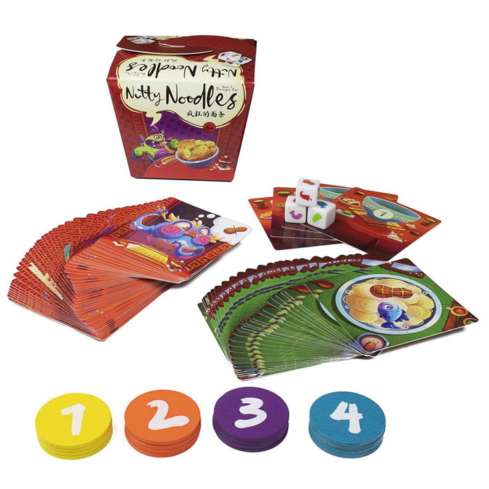 Ludonova Juego de Mesa Nutty Noodles Juego de Cartas PEGI 6 Multilingüe (Español/Inglés/Portugués)