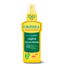 Orphea Repelente de mosquitos loción spray 100 ml con citriodiol eficaz 8h