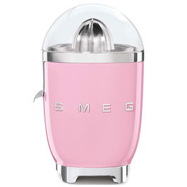 SMEG CJF11PKEU Exprimidor de Cítricos Cadillac Pink, Rosa, Acero Inoxidable y Plástico, 70W, 1 Velocidad, Función Anti-Goteo