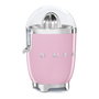 SMEG CJF11PKEU Exprimidor de Cítricos Cadillac Pink, Rosa, Acero Inoxidable y Plástico, 70W, 1 Velocidad, Función Anti-Goteo