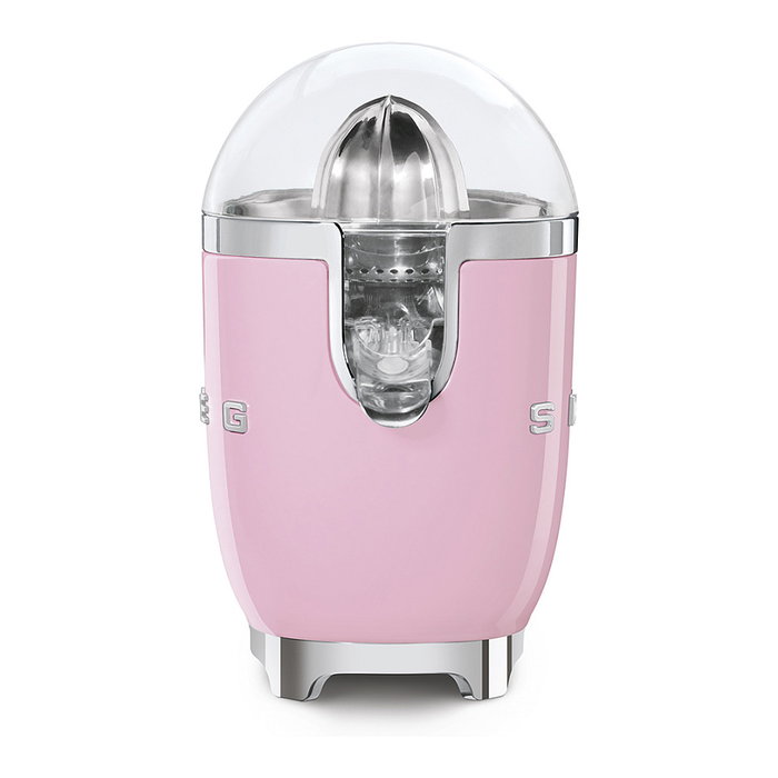 SMEG CJF11PKEU Exprimidor de Cítricos Cadillac Pink, Rosa, Acero Inoxidable y Plástico, 70W, 1 Velocidad, Función Anti-Goteo SMEG CJF11PKEU Exprimidor de Cítricos Cadillac Pink, Rosa, Acero Inoxidable y Plástico, 70W, 1 Velocidad, Función Anti-Goteo