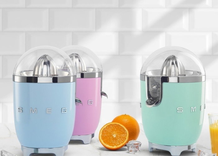 Smeg CJF11PKEU Exprimidor de cítricos eléctrico Rosa