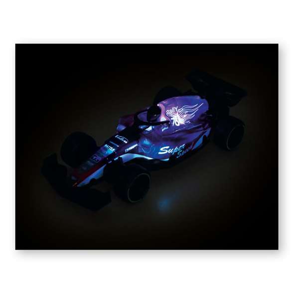 Jugatoys - atodavelocidad Coche radio control Fórmula 1 con luces LED Jugatoys - atodavelocidad Coche radio control Fórmula 1 con luces LED