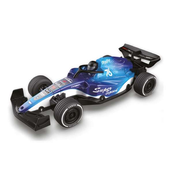 Jugatoys - atodavelocidad Coche radio control Fórmula 1 con luces LED Jugatoys - atodavelocidad Coche radio control Fórmula 1 con luces LED