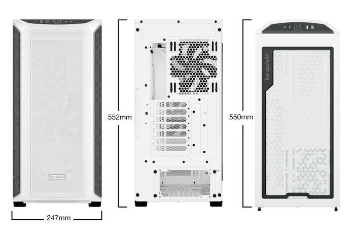 be quiet! Shadow Base 800 DX White be quiet! Shadow Base 800 DX White