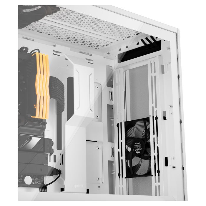 be quiet! SHADOW BASE 800DX White Midi Tower PC Blanco Acero Vidrio Templado ABS ATX EATX micro ATX Mini-ITX