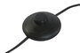 DKD Home Decor Lámpara de Pie Colonial Marrón Negro Mango 40 x 160 x 40 cm