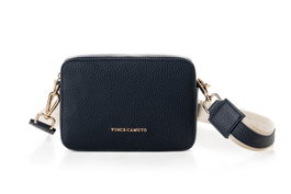 Vince Camuto Bolso Cruzado Vicenza - Navy Blue de Piel de Polivinilo para Mujer