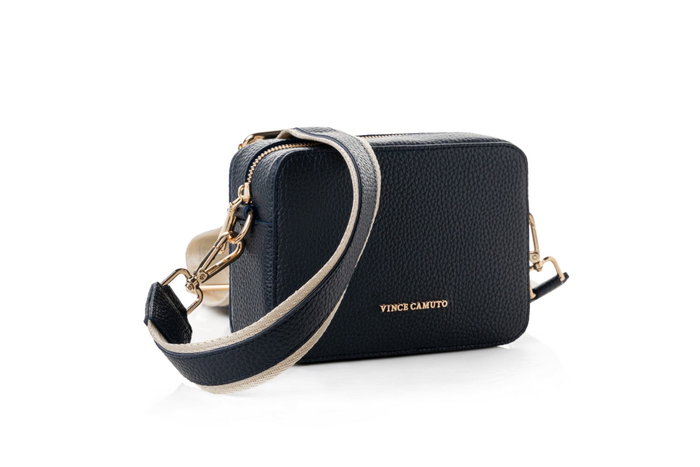 Vince Camuto Bolso Cruzado Vicenza - Navy Blue de Piel de Polivinilo para Mujer Vince Camuto Bolso Cruzado Vicenza - Navy Blue de Piel de Polivinilo para Mujer
