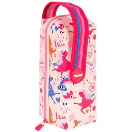 Milan Kit 4 Estuches con Contenido Serie Especial Flowicorn, Incluye Material Escolar Completo