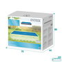 Intex Cobertor Solar Piscina Frame Rectangular 975x488 cm PVC