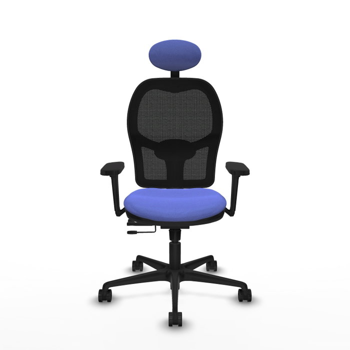 PIQUERAS Y CRESPO Silla de oficina Jorquera con Mecanismo Sincro/Traslack Azul y Negro PIQUERAS Y CRESPO Silla de oficina Jorquera con Mecanismo Sincro/Traslack Azul y Negro