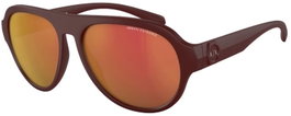 Armani Exchange AX4126SU-82746Q Gafas de sol con cristal rojo