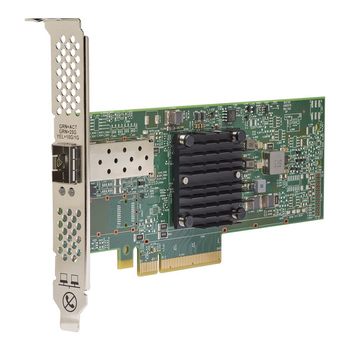 Lenovo ThinkSystem Broadcom 57414 10/25GbE 2P SFP28 PCIe 3.0 x8 Tarjeta de Red Ethernet Interna para Servidor