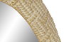 DKD Home Decor Espejo de Metal Dorado y Blanco 66x104 cm