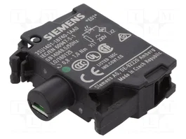 SIEMENS Elemento iluminador LED verde 22mm 3SU1.5