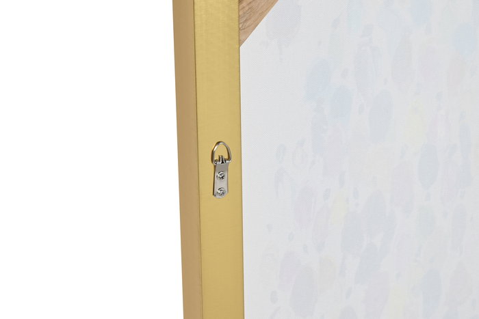 DKD Home Decor Cuadro Moderno Multicolor Rojo 80x80 cm (3.5 cm grosor) - Lienzo y Resina - 2 Unidades