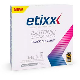 ETIXX Bebida Isotónica Efervescente Grosella Negra 3 uds x 10