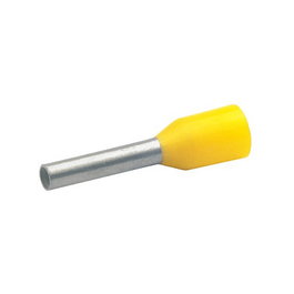 Klauke 171G Terminales Macho Rectos Amarillos 1 mm² (100 unidades)