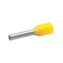 Klauke 171G Terminales Macho Rectos Amarillos 1 mm² (100 unidades)