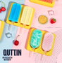 Quttin Molde de Helado Doble de Silicona
