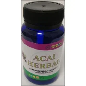 ALFA HERBAL Acai Herbal Suplemento Antioxidante 60 Cápsulas Vegetales - Extracto Seco 500 mg con Omega 3 6 9 ALFA HERBAL Acai Herbal Suplemento Antioxidante 60 Cápsulas Vegetales - Extracto Seco 500 mg con Omega 3 6 9