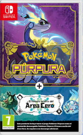 Nintendo Pokémon Púrpura + El Tesoro Oculto del Área Cero (Pack de Expansión)