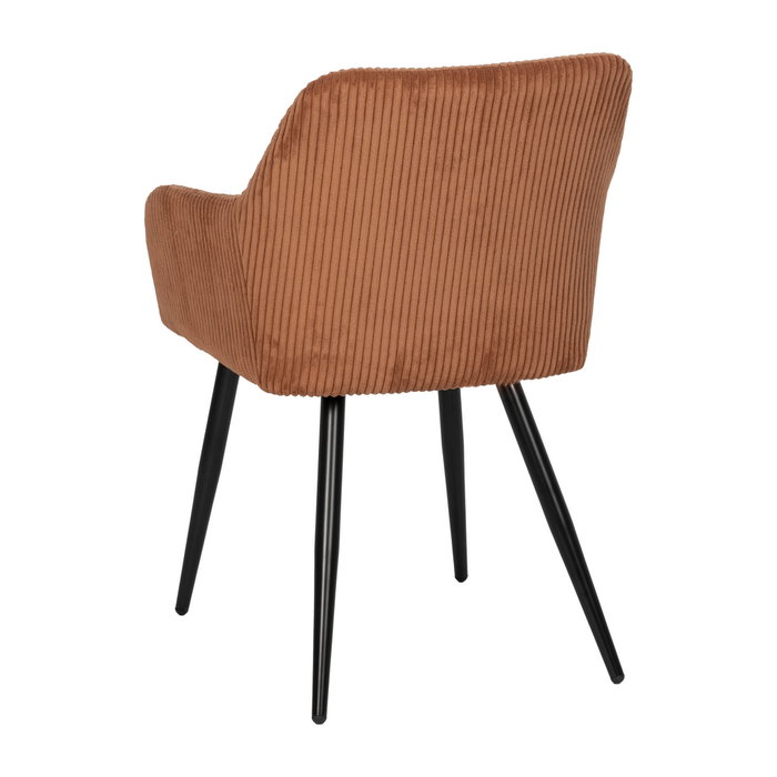 Silla Terracota Tejido-Metal Contract 57 X 43 X 83 cm (Set de 2) Silla Terracota Tejido-Metal Contract 57 X 43 X 83 cm (Set de 2)