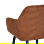 Silla Terracota Tejido-Metal Contract 57 X 43 X 83 cm (Set de 2)