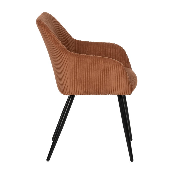 Silla Terracota Tejido-Metal Contract 57 X 43 X 83 cm (Set de 2) Silla Terracota Tejido-Metal Contract 57 X 43 X 83 cm (Set de 2)