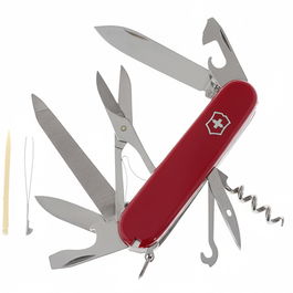 VICTORINOX V-1.37 43 Taschenmesser Mountaineer Navaja Multiusos, Color Rojo