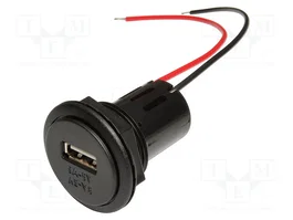 PRO CAR Alimentador USB de 5V/3A con salida USB A