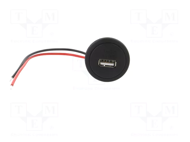 PRO CAR Alimentador USB de 5V/3A con salida USB A