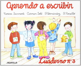 SALVATELLA, Aprendo a escribir 3, Teresa Sanmartin - SALVATELLA