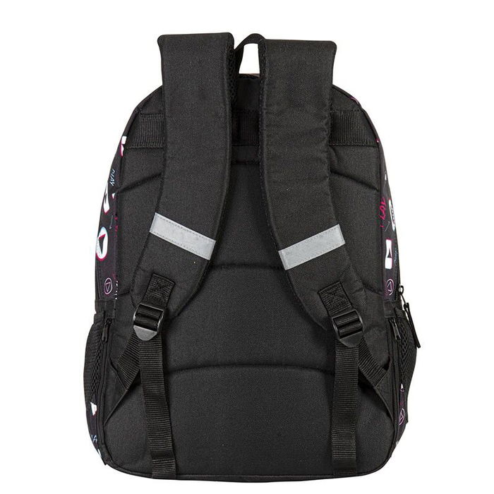 PERONA Mochila Tik Tok 42cm con Compartimento Principal con Cremallera y Tirantes Acolchados
