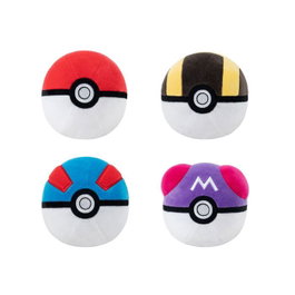 Pokémon Peluche Pokeball Version 1 10 cm Surtido (6)