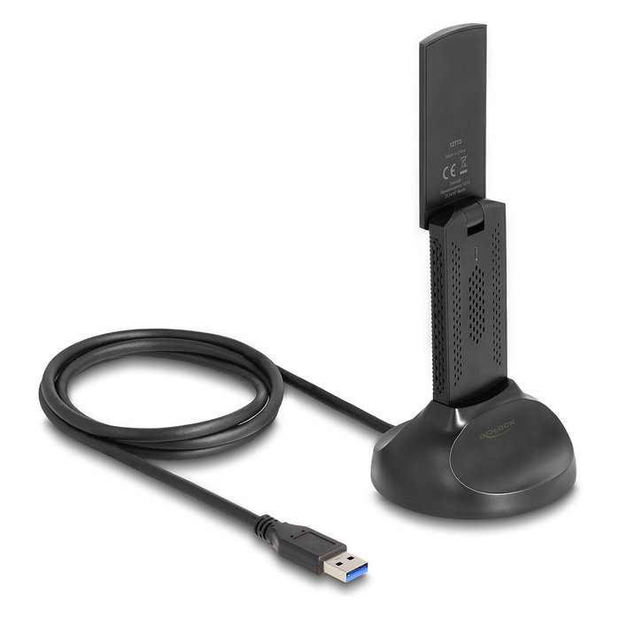 DeLOCK Adaptador USB WLAN Wi-Fi 6E AX3000 Tribanda DeLOCK Adaptador USB WLAN Wi-Fi 6E AX3000 Tribanda