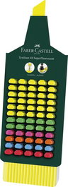Faber-Castell Textliner 48 Expositor de 60 Rotuladores Fluorescentes Surtidos