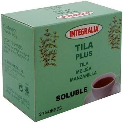 INTEGRALIA TILA PLUS soluble 20 sobres INTEGRALIA TILA PLUS soluble 20 sobres