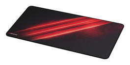 GENESIS Carbon 500 Maxi Flash G2 Alfombrilla para juegos Negro, Rojo (900 x 450 mm) Superficie Speed Perfil Bajo