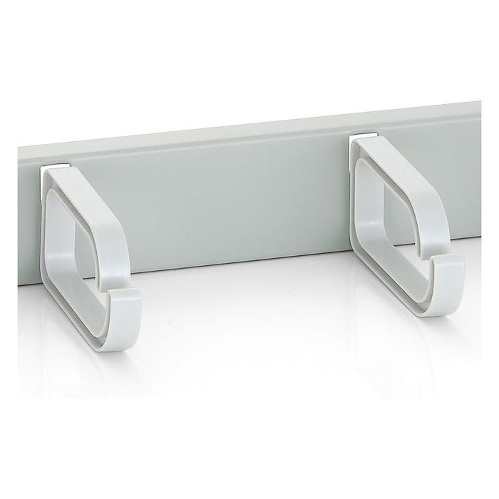 EQUIP 327312 Panel de Gestión de Cables 19" 1U Gris RAL 7035 de Plástico y Acero para Rack de Servidor