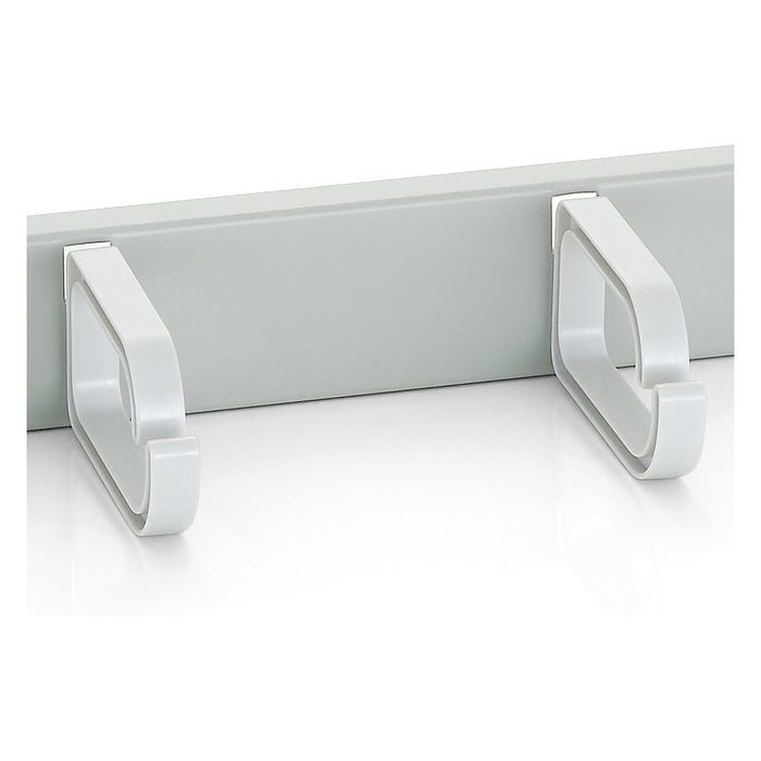 EQUIP 327312 Panel de Gestión de Cables 19" 1U Gris RAL 7035 de Plástico y Acero para Rack de Servidor