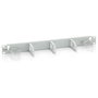 EQUIP Panel de gestión de cables 19 Pulgadas 1HE Gris claro RAL 7035