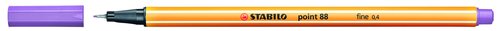 Rotulador Fibra Stabilo Point 88 Lila Claro (Set de 10) Rotulador Fibra Stabilo Point 88 Lila Claro (Set de 10)